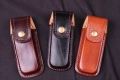 特价销售-MG定型牛皮折刀套,牛皮套,真皮刀套,多用套,4款颜色