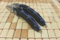 山猪版-美国微技术Microtech Whaleshark鲸鲨折刀（G10拉丝D2钢）
