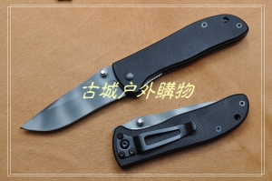 三刃木新款G10柄虎纹折刀7007LUK(GB9-707)