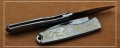 三刃木2014新款-全钢雕花背簧锁钥匙挂4068SUC-SECR