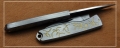 三刃木2014新款-全钢雕花背簧锁钥匙挂4068SUC-SECR