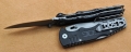 代工正品SOG Salute FF10-CP 背锁战术折刀