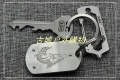 三刃木个性小工具EDC钥匙扣十字一字螺丝刀GJ034Z