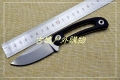 三刃木新品-塑鞘直柄小刀7132FUF-GH小直刀（泥色钢本刃和黑色和橙色可选）